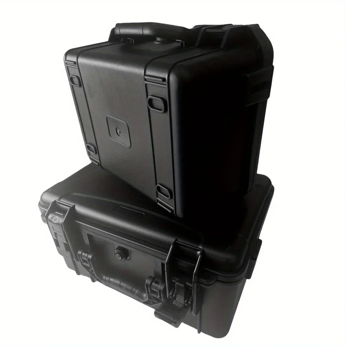 1 portable toolbox with pre cut sponge insert, shock resistant and wear-resistant hard shell protection tool equipment box