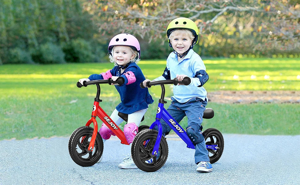 SEJOY Balance Bike for Kids Toddler Training Bicycle  for Ages 3-6 Years Old Outside Bike Toy Scooter Saddle Height Adjustable