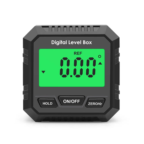Digital Protractor 4*90° Electronic Inclinometer Backlight Level Box