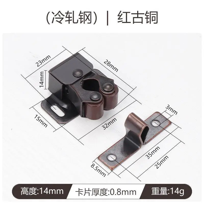 Magnet Cabinet Catches Door Stop Closer Stoppers Damper Buffer for Wardrobe Hardware Furniture Fittings Accessories Drawers