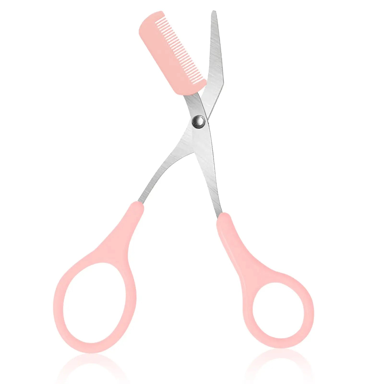 Eyebrow Trimmer, Stainless Steel Eyebrow Scissors With Comb, Eyebrow