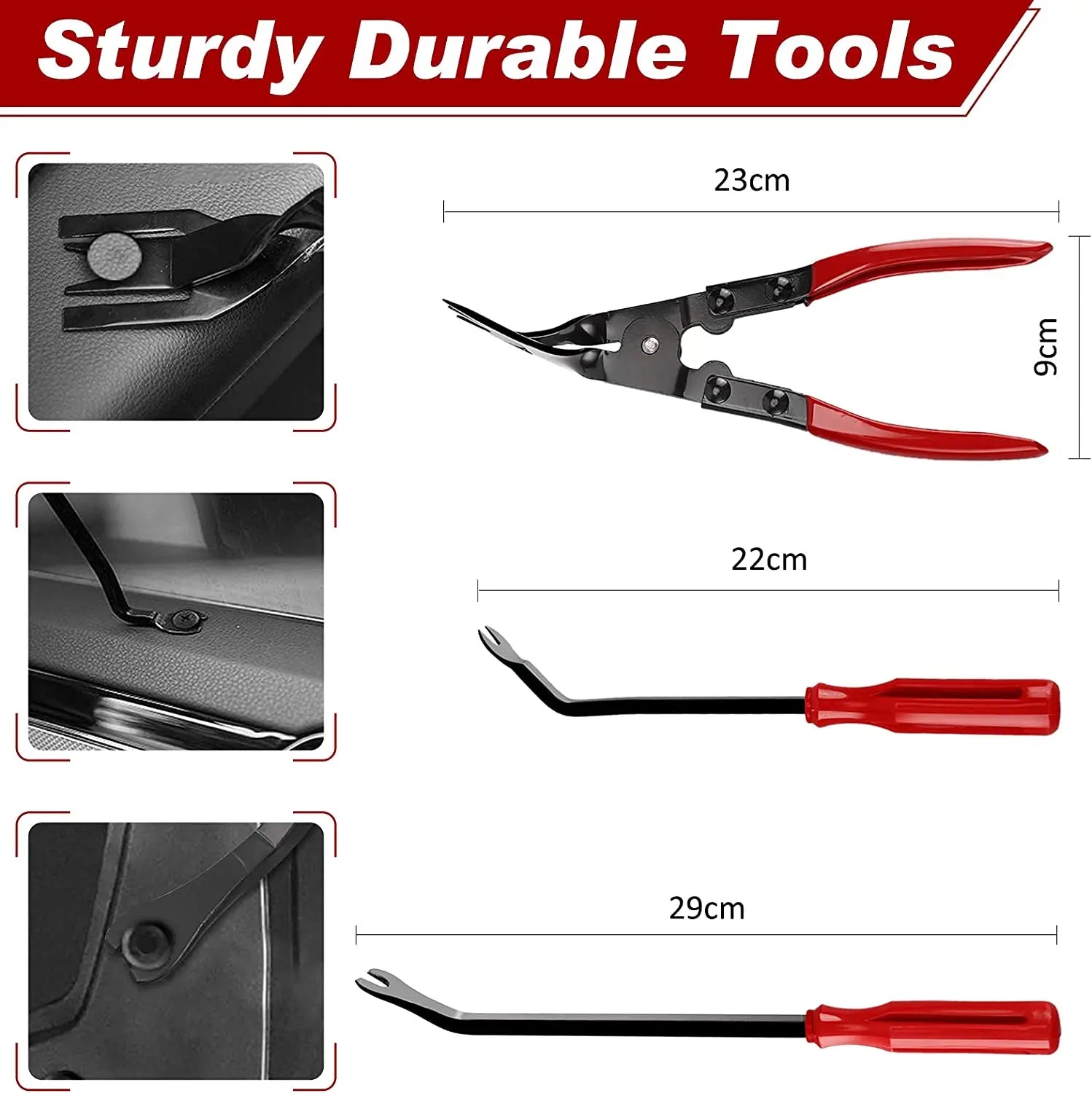 Auto Interior Disassembly Kit Car Plastic Trim Removal Tool Car Clips