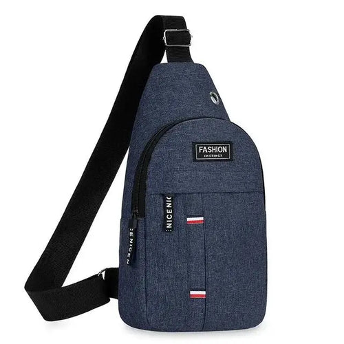 New Men Shoulder Bags Chest Bag Multifuncional Crossbody Bags Travel