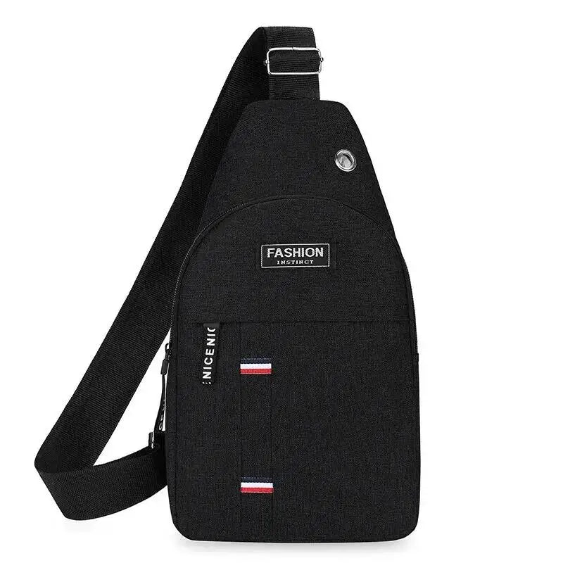 New Men Shoulder Bags Chest Bag Multifuncional Crossbody Bags Travel