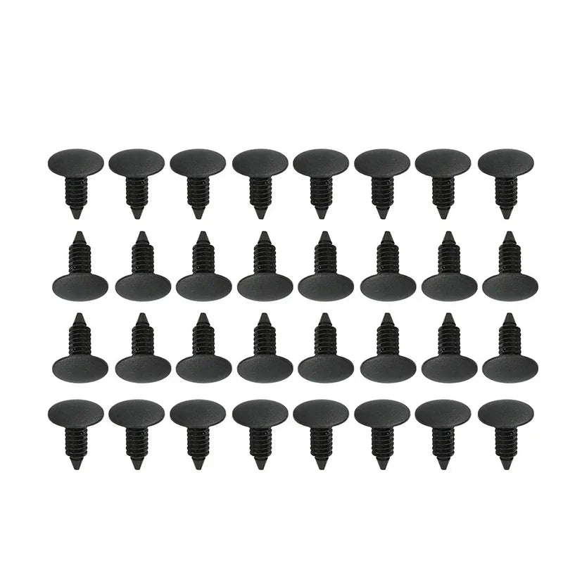 190pcs Car Retainer Clips 6 Size Plastic Fasteners Kit Auto Trim Panel