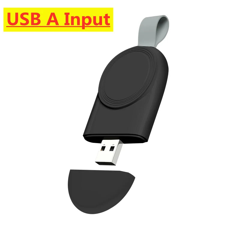 Magnetic Watch Wireless Charger Dock Base For iWatch Series 10 9 8 7 6 5 4 SE/3/2 Utlra Portable Travel Wireless Charging Stand