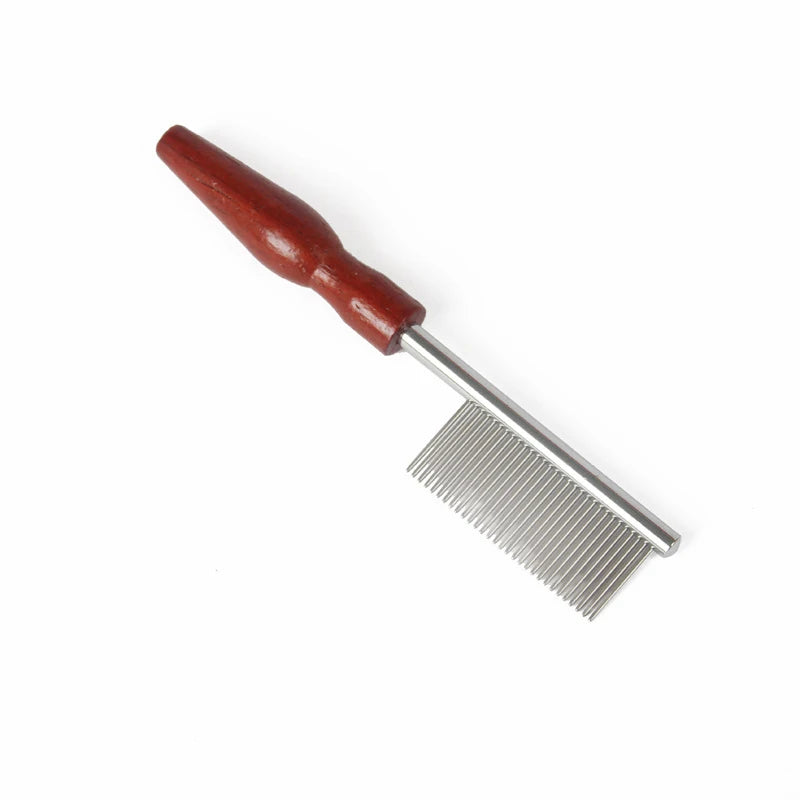 Gentleman Barber Styling Metal Comb Stainless Steel Men Beard Comb Mustache Care Shaping Tools Pocket Hair Comb Salon Styling