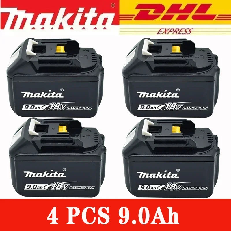 Original Makita 18V 5.0Ah 6.0Ah Rechargeable Battery, for Makita Tool BL1830B BL1840 BL1840B BL1850 BL1850B 18650 18V Battery