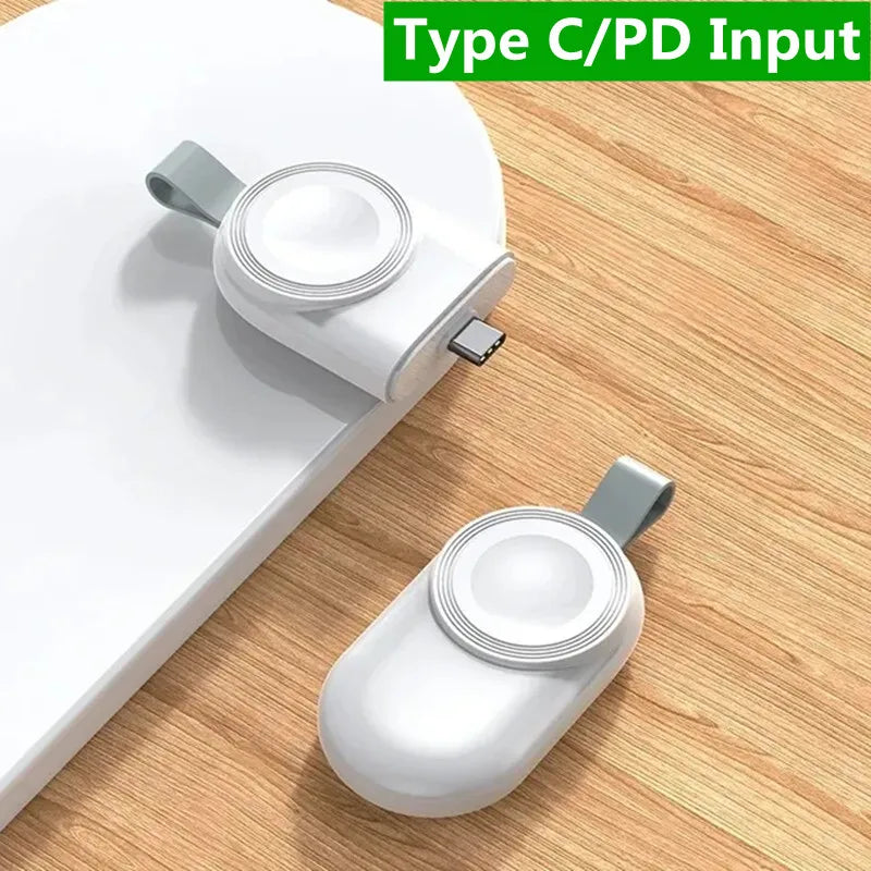 Magnetic Watch Wireless Charger Dock Base For iWatch Series 10 9 8 7 6 5 4 SE/3/2 Utlra Portable Travel Wireless Charging Stand