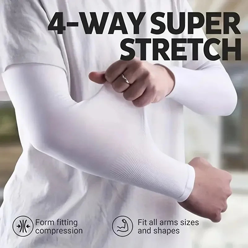 Summer UV protection Breathable Sun Protection Sleeves Breathable UV Protective Gear for Sports Driving Outdoor Adventures