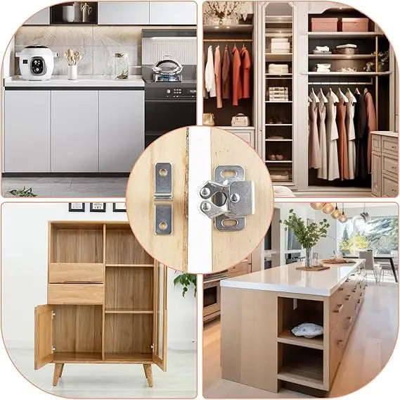Magnet Cabinet Catches Door Stop Closer Stoppers Damper Buffer for Wardrobe Hardware Furniture Fittings Accessories Drawers