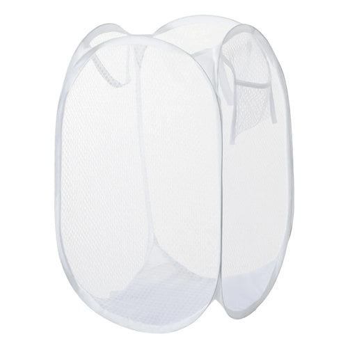 Dirty Clothes Basket Skeleton Ventilated Foldable Easy Storage