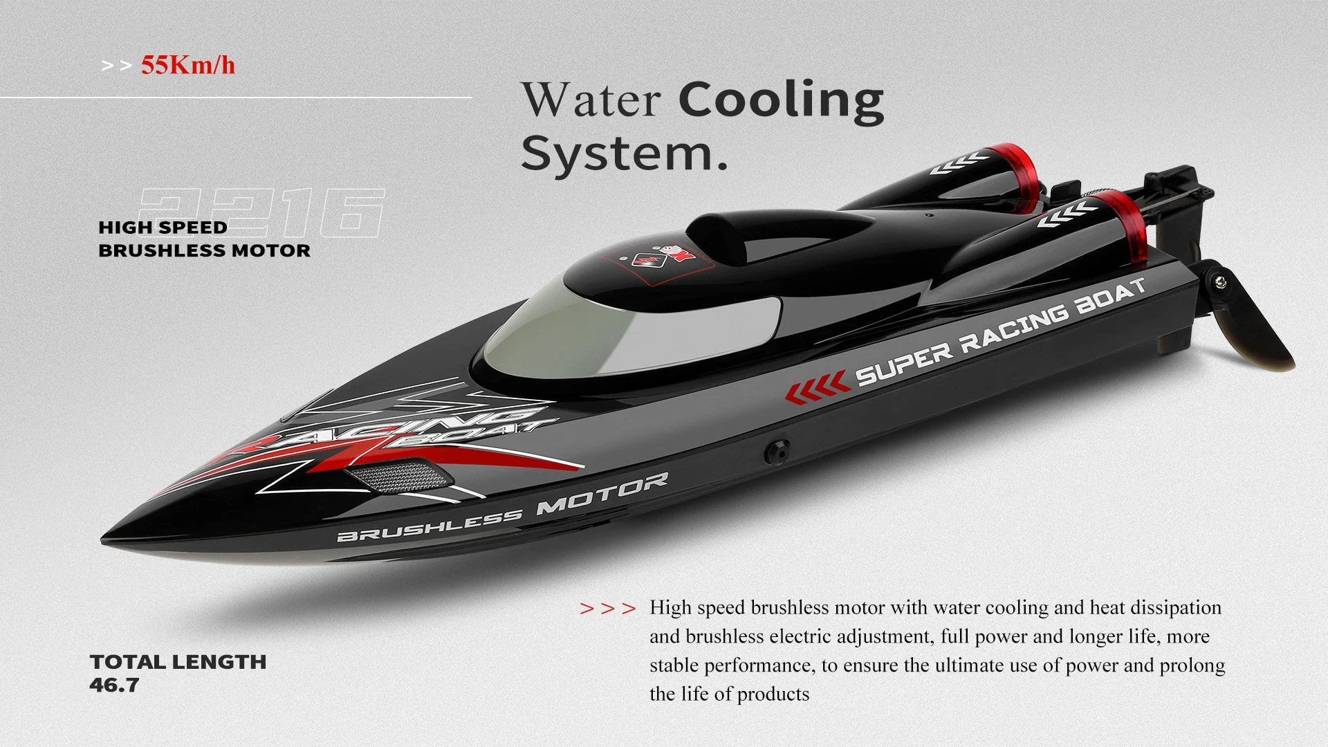 WLtoys WL916 WL911-A RC Boat 2.4Ghz 55KM/H 21KM/H High Speed Racing Ship Remote Control Speedboat Toys For Adults Kids