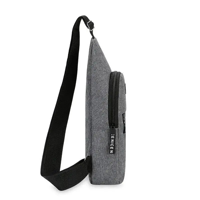 New Men Shoulder Bags Chest Bag Multifuncional Crossbody Bags Travel