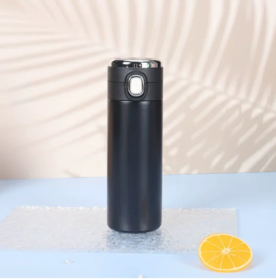 Stainless Steel Smart Thermos with LED Temperature Digital Display Keep Cold Heat Water Bottle Leak-proof Vacuum Flask