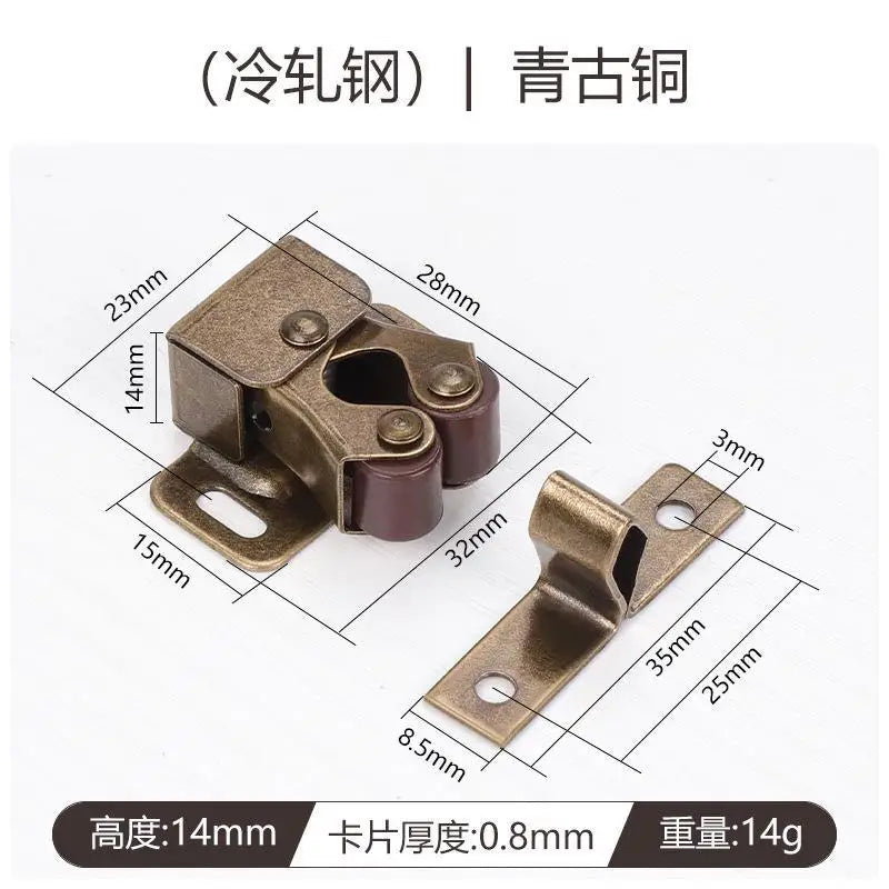 Magnet Cabinet Catches Door Stop Closer Stoppers Damper Buffer for Wardrobe Hardware Furniture Fittings Accessories Drawers