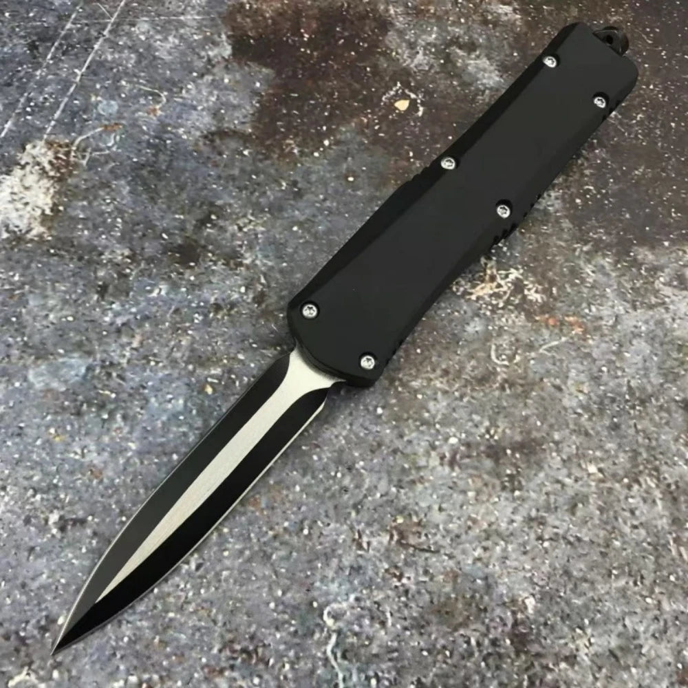 A07 Folding Knife Zinc Alloy Handle 440C Blade Wilderness Adventure Hunting Combat Military Sharp Multi-functional Outdoor Tools