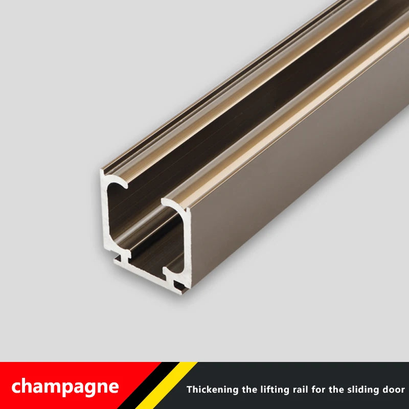 Glass Door Lifting Wheel Bathroom Room Pulley Sliding Door Toilet Two-way Damping Buffer Glass Pulley Moving Door Track Fittings