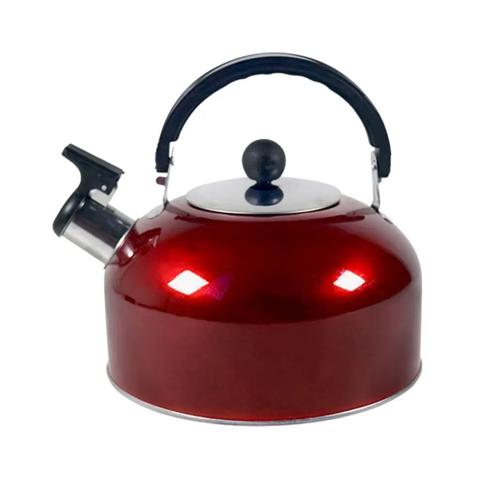 3L Durable for Hiking Cooking for Home Office Restaurant Whistling Kettle Teakettle Stove Gas Water Kettle Teapot for Trips