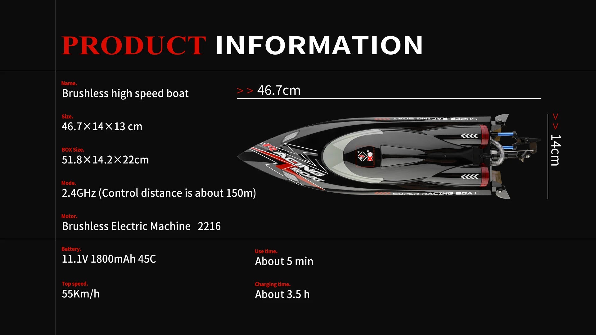 WLtoys WL916 WL911-A RC Boat 2.4Ghz 55KM/H 21KM/H High Speed Racing Ship Remote Control Speedboat Toys For Adults Kids