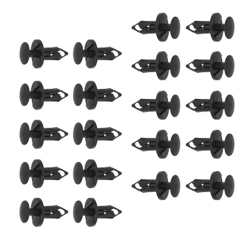 190pcs Car Retainer Clips 6 Size Plastic Fasteners Kit Auto Trim Panel
