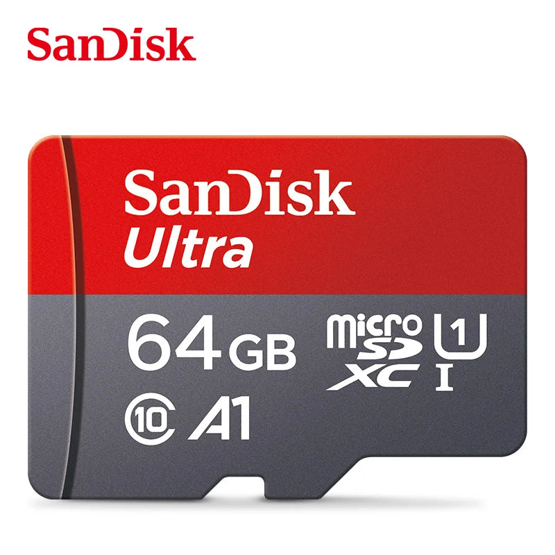 TFcard 64GB 16GB 32GB Memory Card 128GB Class 10 Microsd SD Card 100MB/S UHS-I A1 Card + Adapter for Phone/PC Standard Shippin