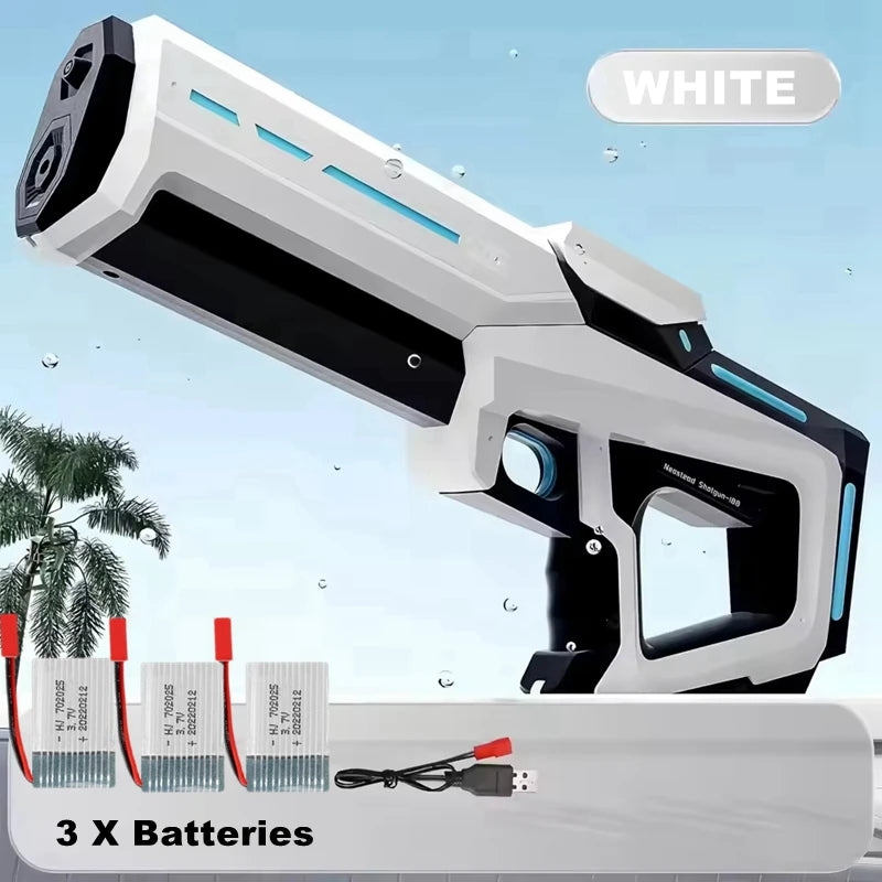Electric Water Guns For Adults Kids Powerful Squirt Automatic Water Suction Water Blasters Summer Outdoor Beach Toy Kids Gift