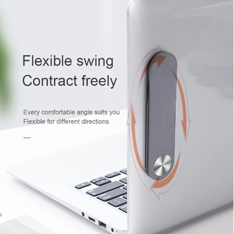 1pc Laptop Screen Support Holder Dual Monitor Display Clip Plastic Sticky Magnetic Notebook Computer Expansion Bracket